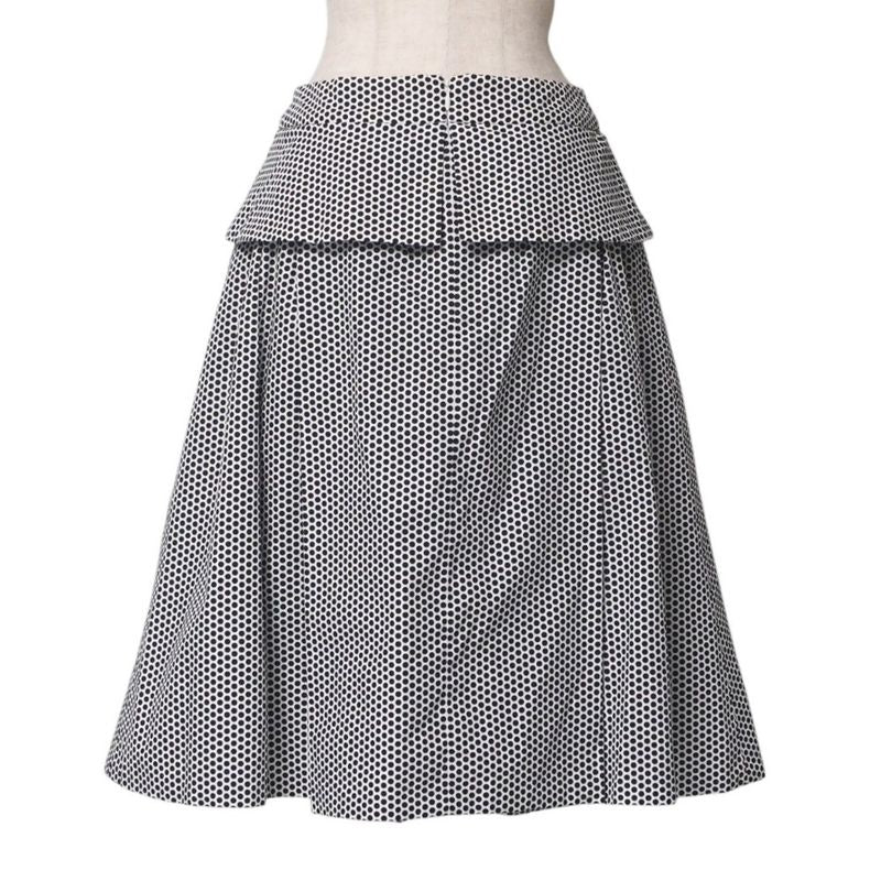 Chanel Setup Size 38 P60 CC Logo Coco Mark Button Short Sleeves Blouse Full