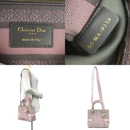 Christian DIOR Shoulder Bag Handbag Lady D-light