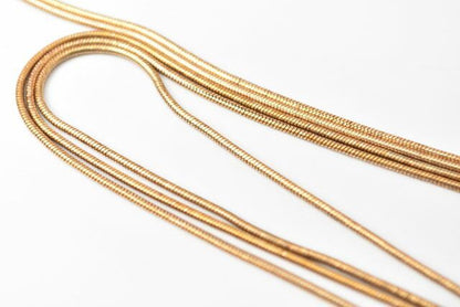 Chanel Necklace Pendant Chanel Long Coco Mark CC Heart Rhinestone Gold