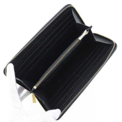 Celine Round Zipper Enamel Ladies Long Wallet