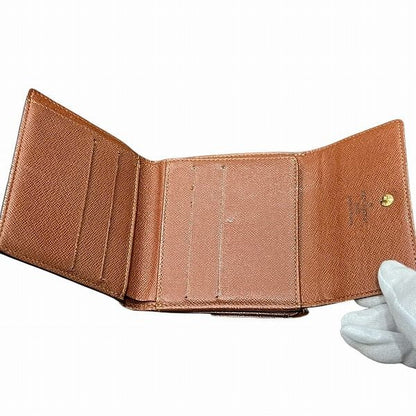 Louis Vuitton Monogram Porte Monet Bier Carte Cles Di M61652 W Hook Wallet