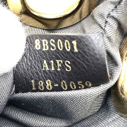 Fendi Triplet 8bs001a1fs Triplet Pouch Leather Clutch Bag Flower White/red/brown