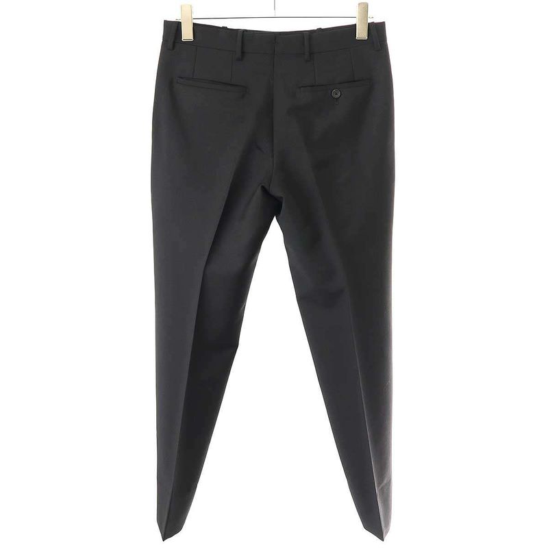 Balenciaga Wool Mohair Set-Up Suit 390206 Black 44