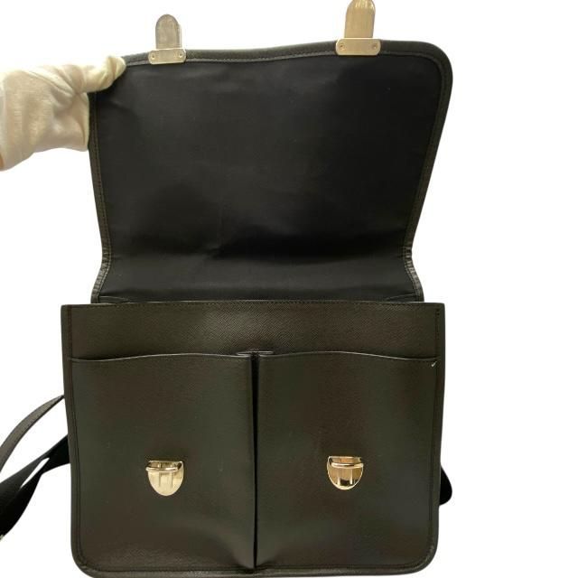 Louis Vuitton M32472 Taiga Alexei Shoulder Bag Crossbody Bag Leather Black