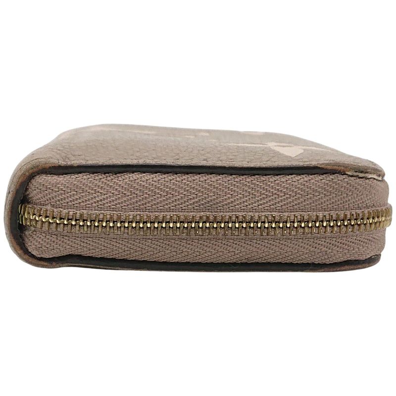 Louis Vuitton Zippy Coin Purse Bicolor Monogram Empreinte Beige
