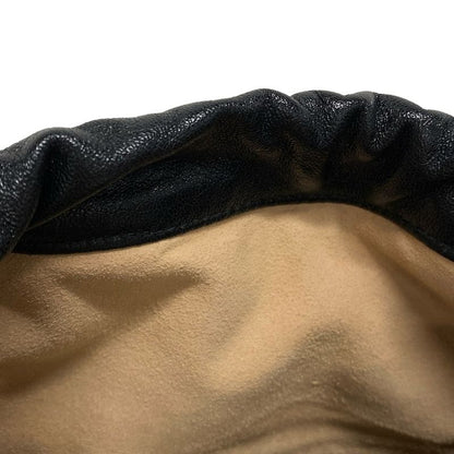 Gucci Shoulder Bag Horsebit 1955 Bucket Bag 602118 Black Drawstring Shape