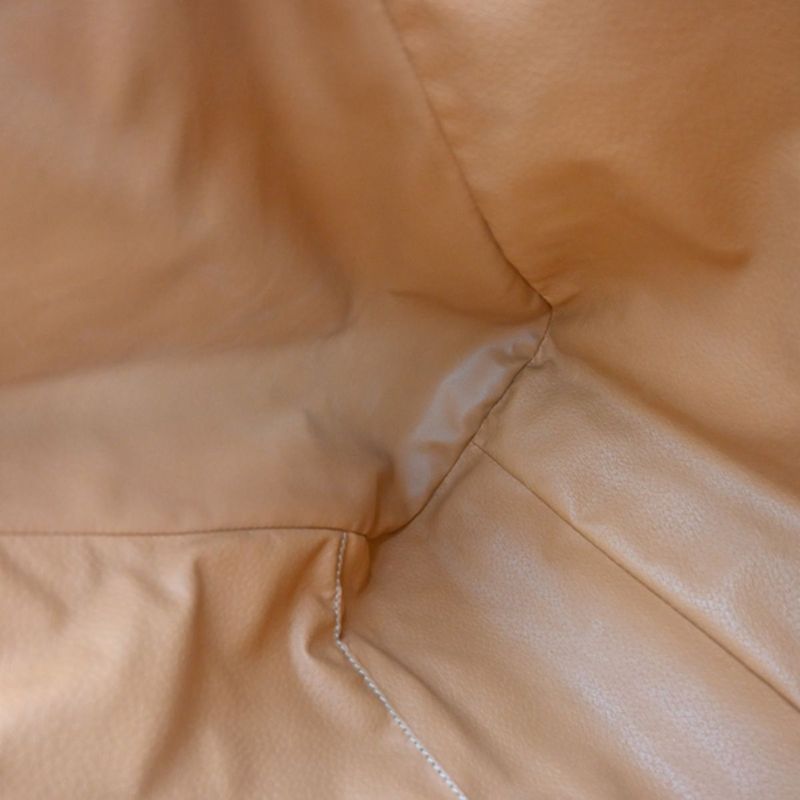 Celine Tote Macadam Shoulder Bag Beige Leather 33ka787