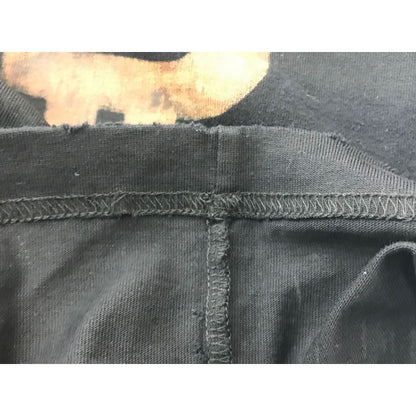 Balenciaga Bleach Out Short Sleeve T-Shirt Size L 739028 Black
