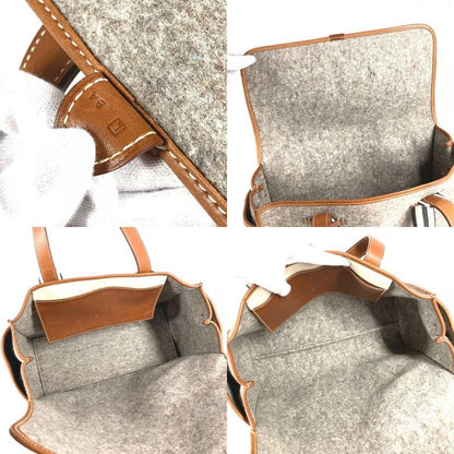 Hermes Tote Bag Camaille Felt Gray