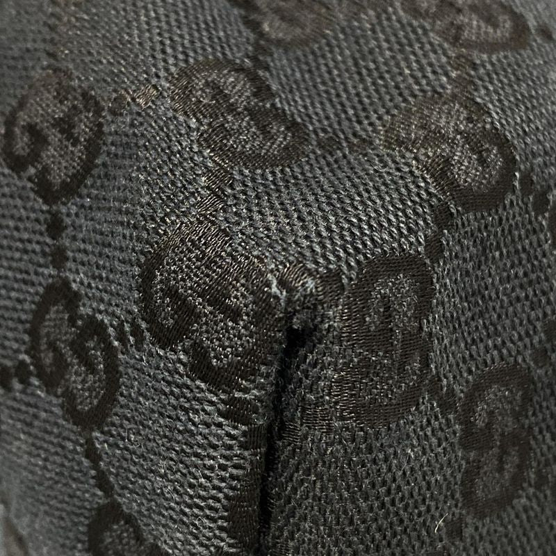 Gucci Tote Bag GG Pattern 139260 Black×navy×dark Green Leather