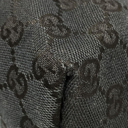 Gucci Tote Bag GG Pattern 139260 Black×navy×dark Green Leather