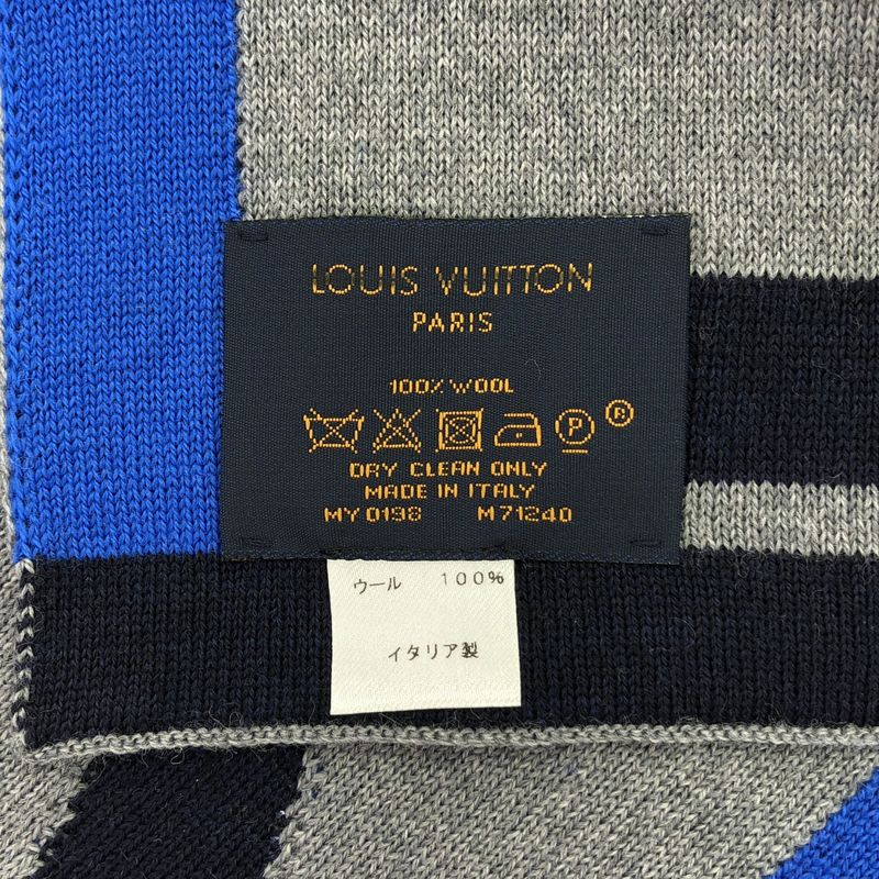 Louis Vuitton Echarpe LV Horizon Wool Scarf M71240 Mix