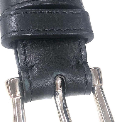 Christian Dior Leather Belt 031act02519 Black T40