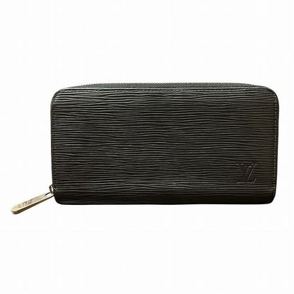 Louis Vuitton Epi Zippy Wallet M61857 Noir Black Long Wallet Unisex