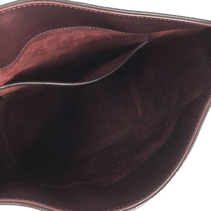 Celine Leather Shoulder Bag - Bordeaux - Women