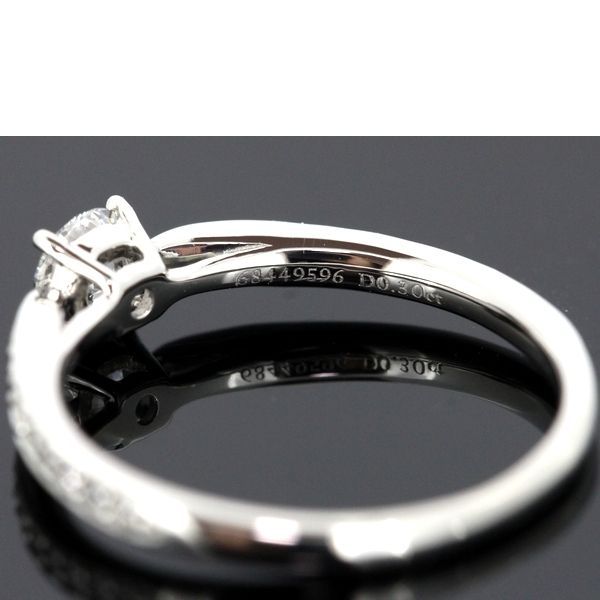 Tiffany & Co Harmony 030ct F-vs1-3ex Diamond Ring Pt950