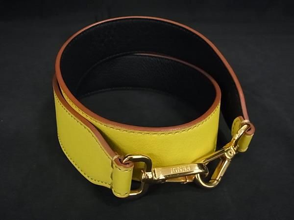 Fendi Strap You Leather For Bag Shoulder Strap Shoulder Crossbody Navy And