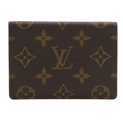 Louis Vuitton Porte 2 Carte Vertical Regular Holder M60533 Monogram Canvas