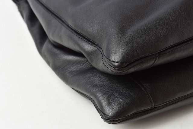 Chanel Shoulder Bag Tote Bag A4 Chanel Coco Mark Lamb Leather Black