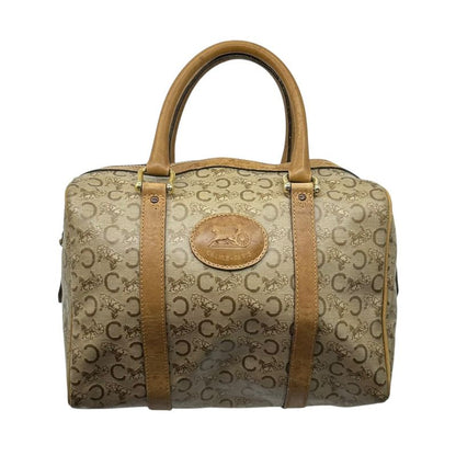 Celine C Macadam Handbag C Macadam Handbag Beige Vintage Old Mini Boston
