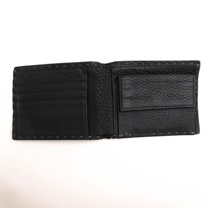 Fendi Wallet Men Wallet Leather Genuine Leather Gray 7m0194 O7n Fogxn Coin