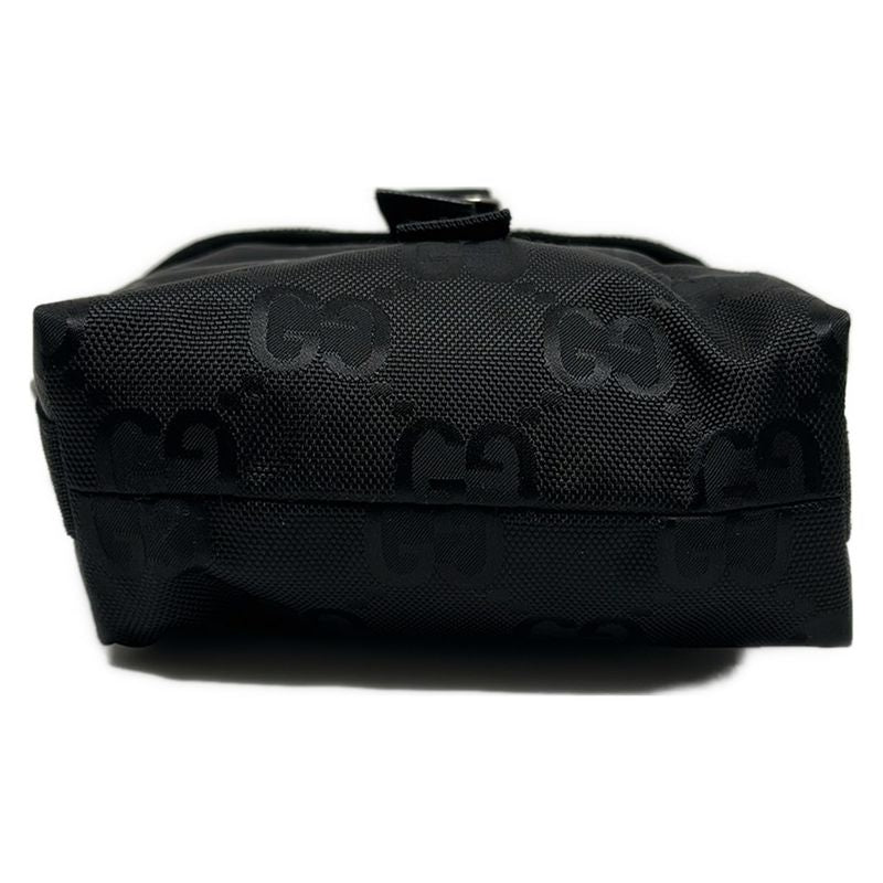 Gucci Shoulder Bag GG Pattern Black 643858