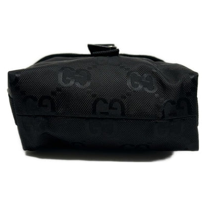 Gucci Shoulder Bag GG Pattern Black 643858