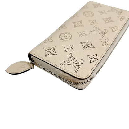 Louis Vuitton M61868 Monogram Mahina Round Zipper Zippy Wallet Long Wallet