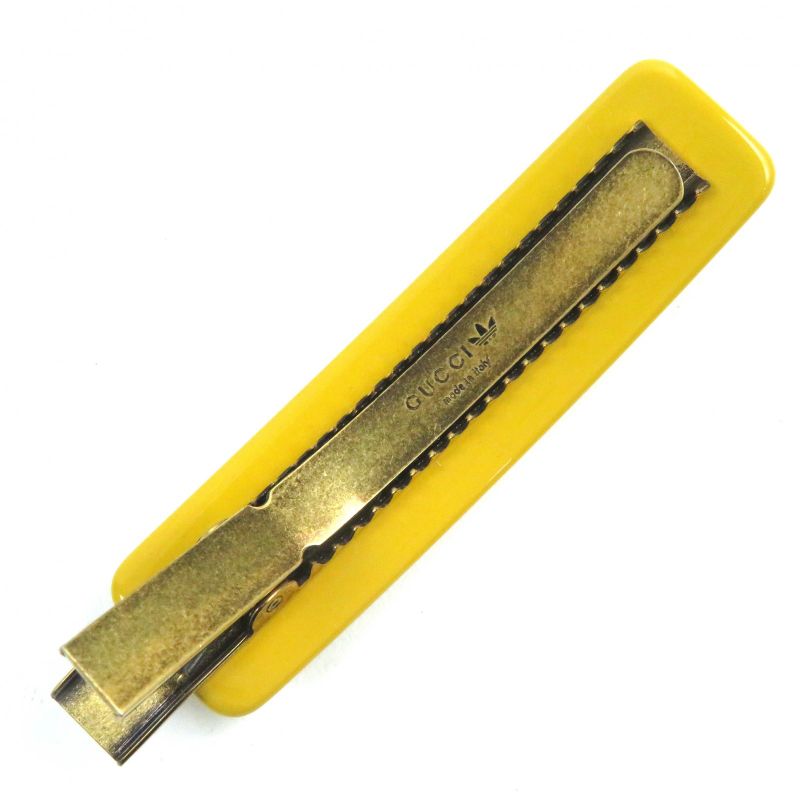 Gucci Adidas Gucci Adidas 702940 Trefoil Logo Barrette Hair Clip Hair Accessory