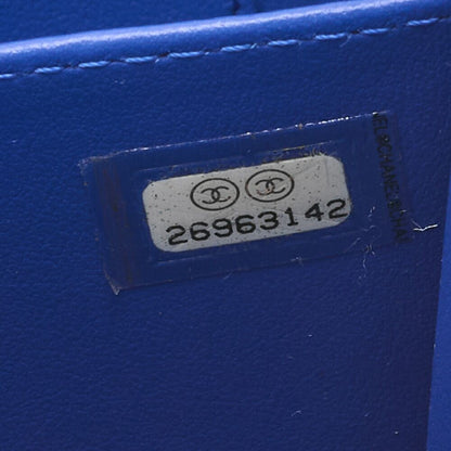 Chanel Shoulder Bag Coco Mark CC Filigree Mini Caviar Skin Red X Multicolor