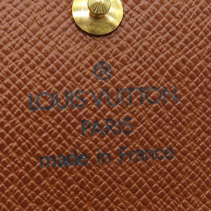 Louis Vuitton Coin Case Porte Monnaie Pla Monogram Canvas Monogram Gold