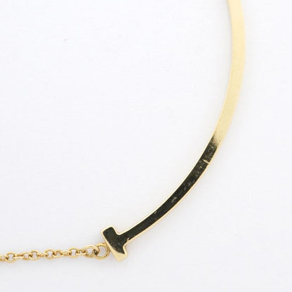Tiffany & Co Necklace T-smile Small 18K Yellow Gold Yellow Gold Ladies