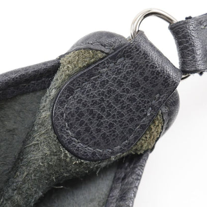 Hermes Vespa 28 Leather Gray □C Ladies Shoulder Bag