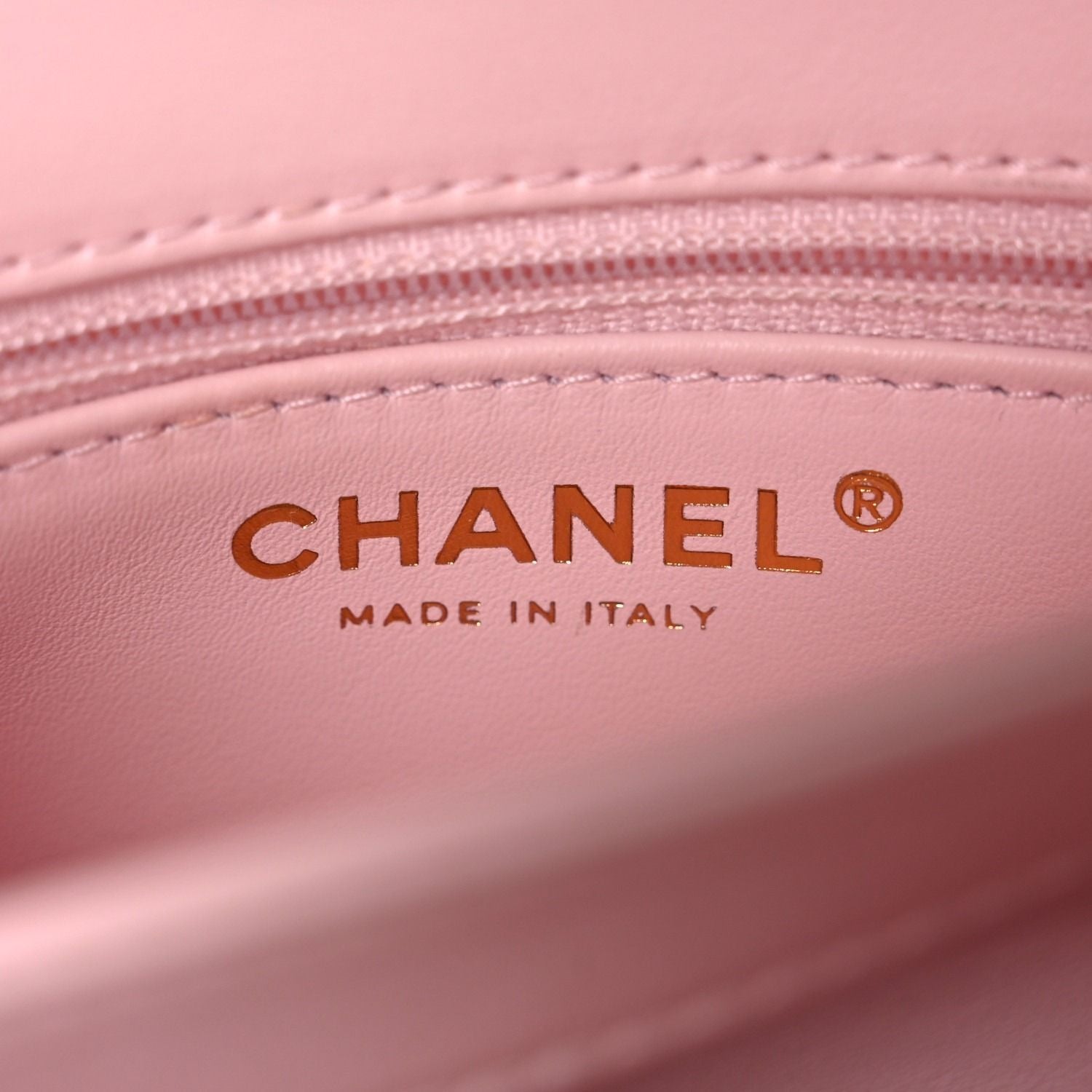 CHANEL Trendy Lambskin Quilted Small CC Dual Handle Flap Bag Pink Tote