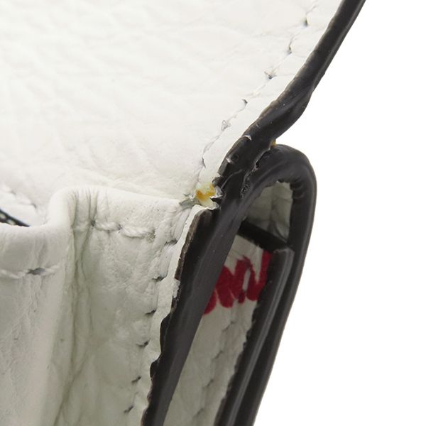 Fendi Trifold Wallet Fendi Roma Compact Wallet Leather White Gold Hardware Mini