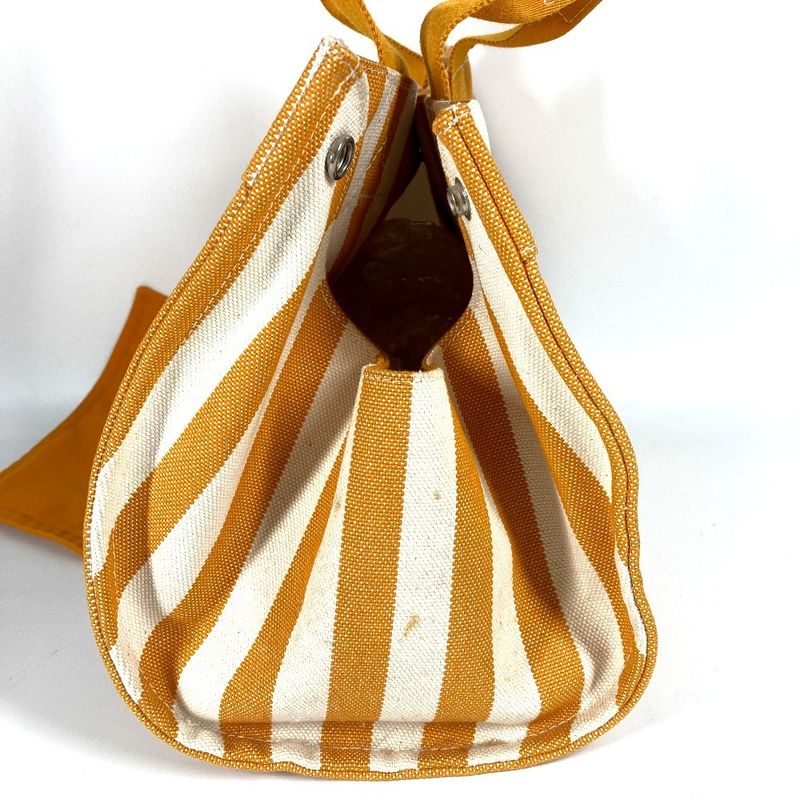 Hermes Handbag Cannes PM Cannes PM Cotton Yellow
