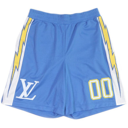 Louis Vuitton 22SS Amen Break Mesh Sports Game Pants Shorts Light Blue S Made
