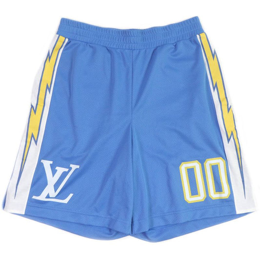 Louis Vuitton 22SS Amen Break Mesh Sports Game Pants Shorts Light Blue S Made