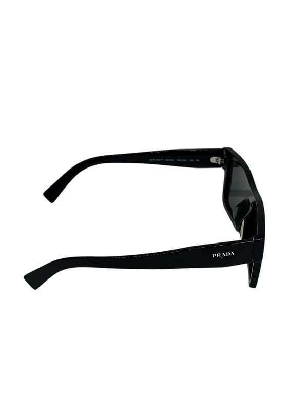 2606 Prada Symbol Sunglass Es Spr19w-F 5220 145 Black Preowned