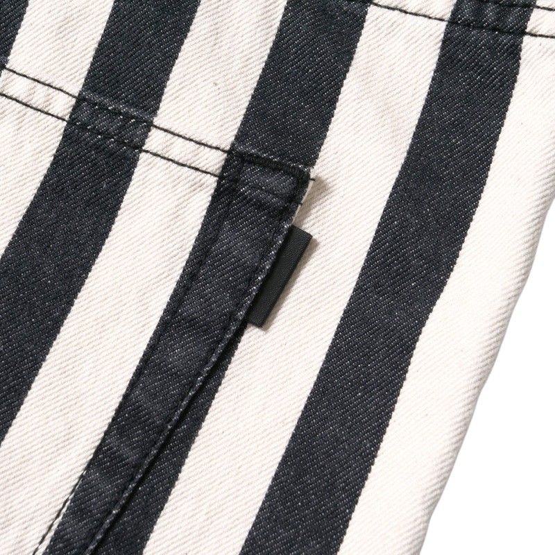 Saint Laurent Paris Denim Pants Size 25 (155 60Y) Striped Skinny