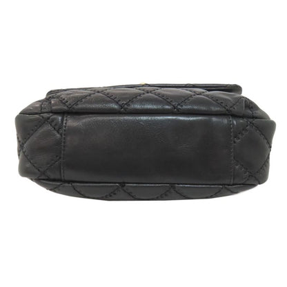 Chanel Matelasse 2WAY Gold Hardware Handbag Calf Women