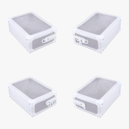 Louis Vuitton Soft Trunk Transparent X White Epi Plat Jouge M55602 Du3199