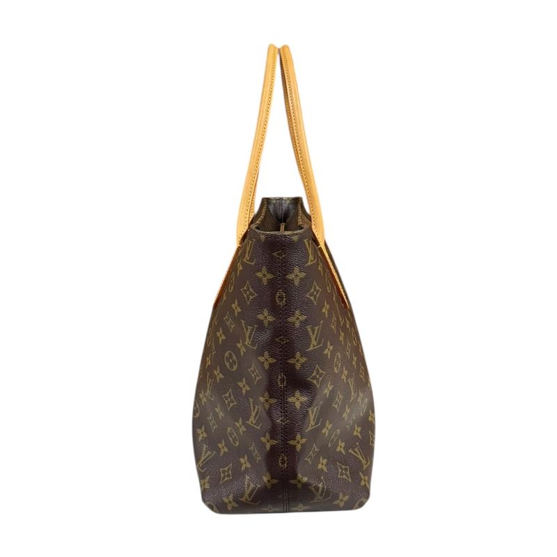 Louis Vuitton Raspail MM Monogram Tote Bag Monogram Canvas M40607 Brown Women