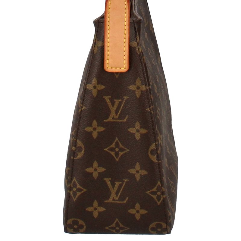 Louis Vuitton Looping MM M51146 Monogram Women's Shoulder Bag Brown Excellent