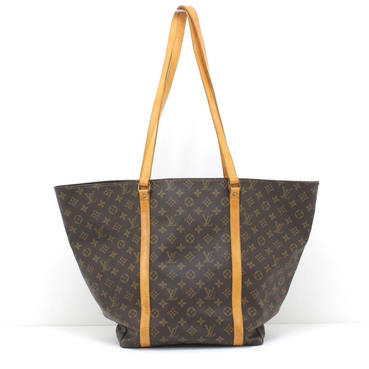 Louis Vuitton Monogram Sack Shopping Tote Bag