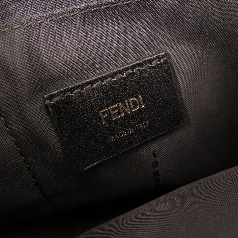 Fendi 7va369-6dz Nylon Leather Multicolor Shoulder Bag 0487 Fendi Men's