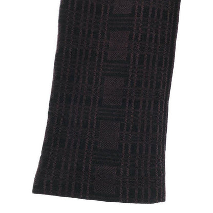 Bottega Veneta - Jacquard Knit Flared Easy Pants - Bordeaux Black - Women's