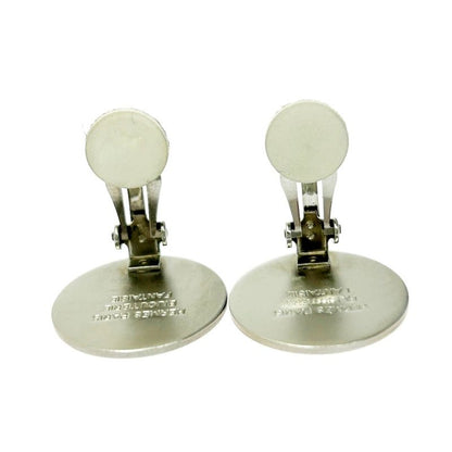 Hermes Metal Serie Earrings Ladies Silver 386962 Earrings