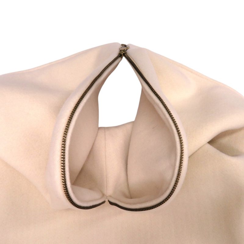Louis Vuitton Sailor Varsity 1afqm3 Calf Wool Glass Beige LV White Blouson 1185