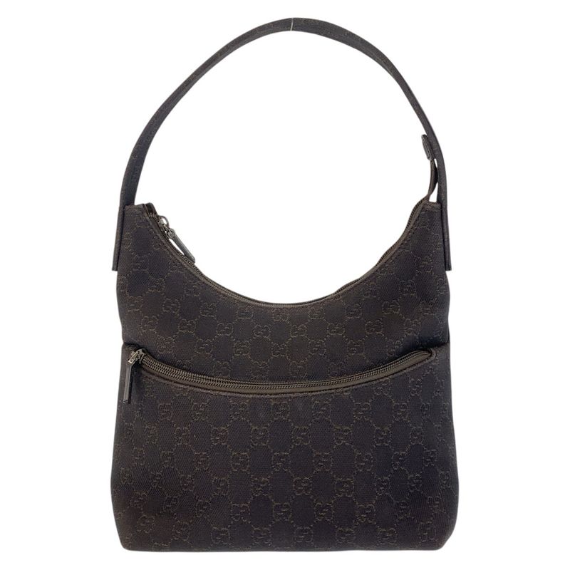 Gucci Brown GG Canvas 105649 Shoulder Bag Women 504724